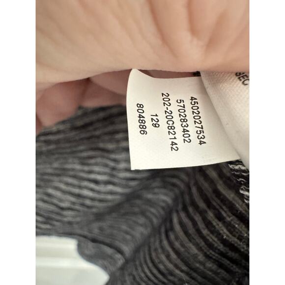 Chico's Black and White 3/4 Sleeve Open Front Cardigan Size 3/ XL - Picture 5 of 7